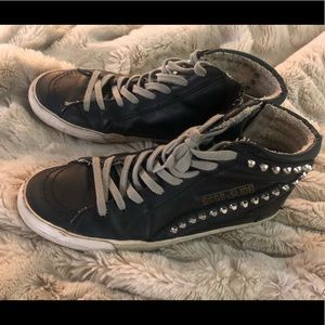 Golden goose sneakers sz 38 mid top
